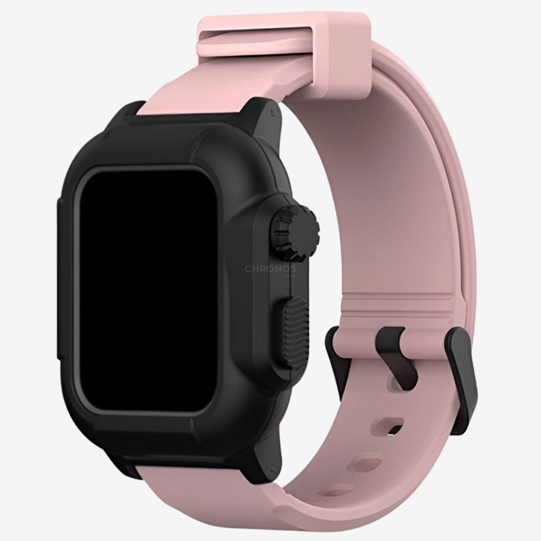 Apple Watch Band - Tactical Silicone Band + Case - Watch Case