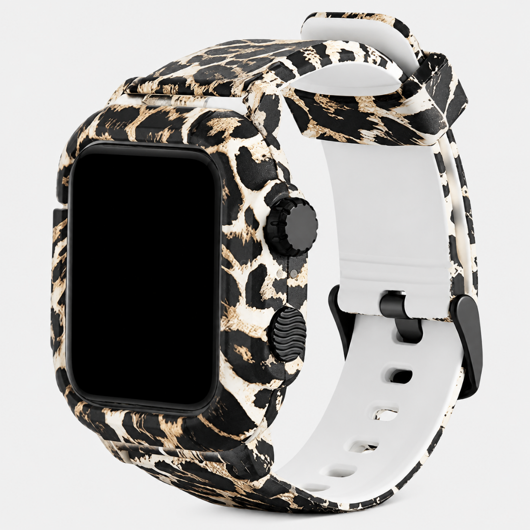 Apple Watch Band - Tactical Silicone Band + Case - Watch Case