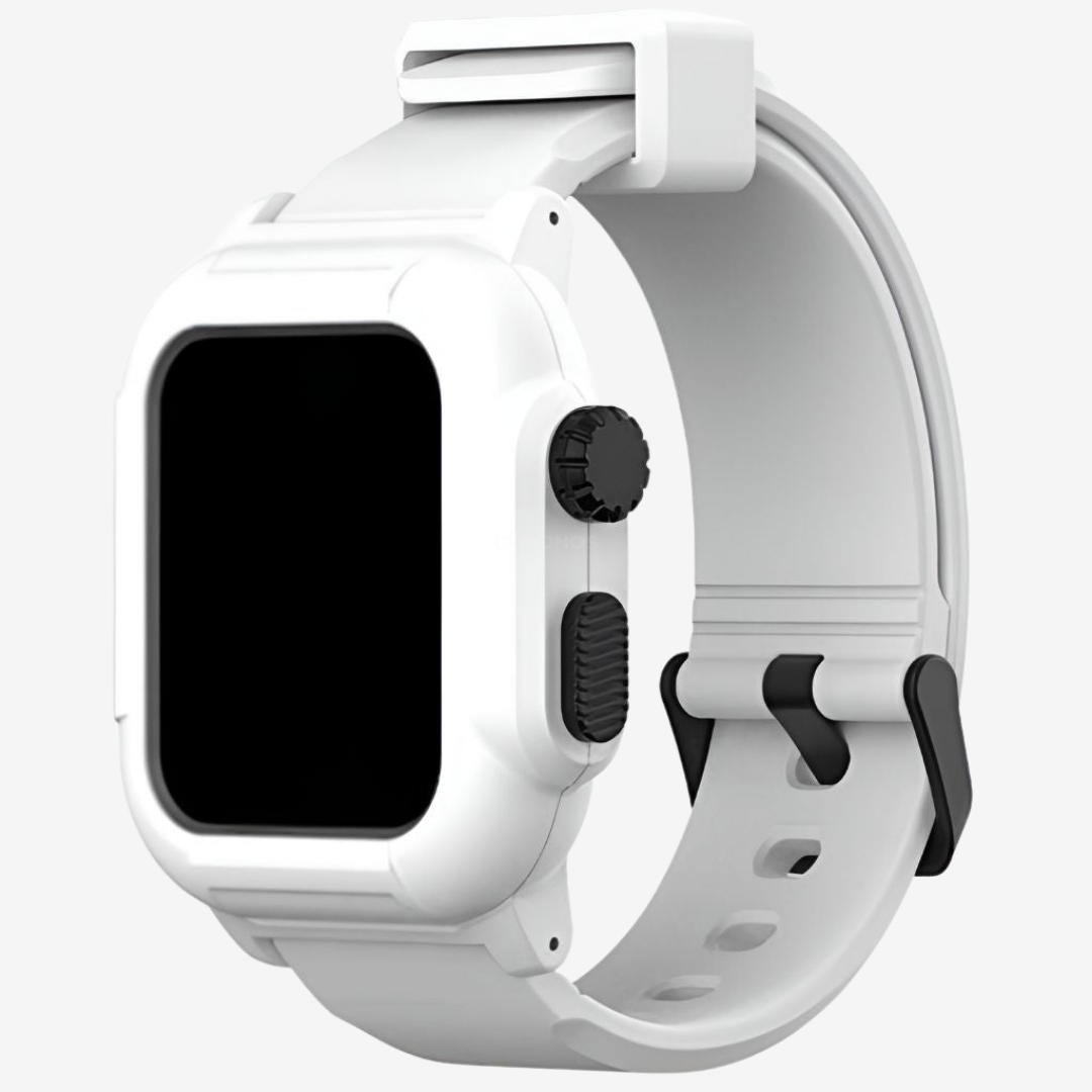 Apple Watch Band - Tactical Silicone Band + Case - Watch Case