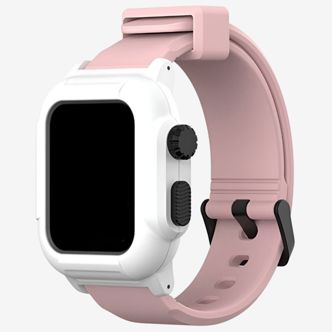 Apple Watch Band - Tactical Silicone Band + Case - Watch Case