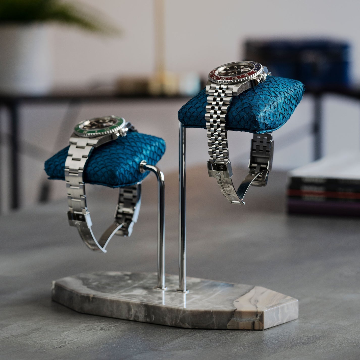 Cerulean Watch Stand - Double Cushion - WATCH STAND