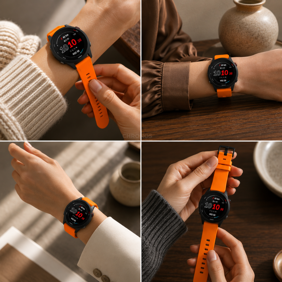 Coros Watch Band - Active Silicone - Watch Band