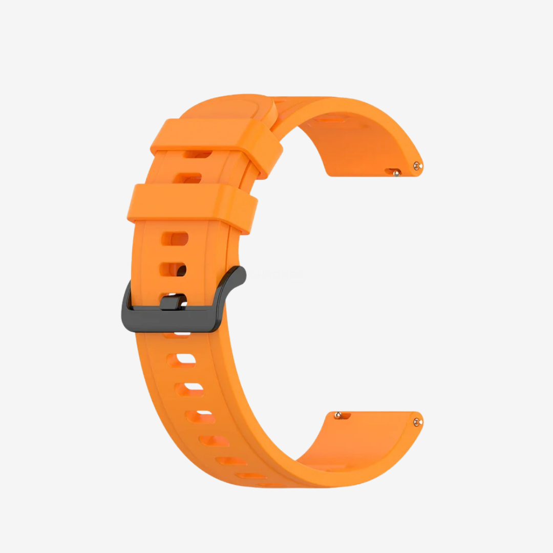 Coros Watch Band - Active Silicone - Orange - Watch Band