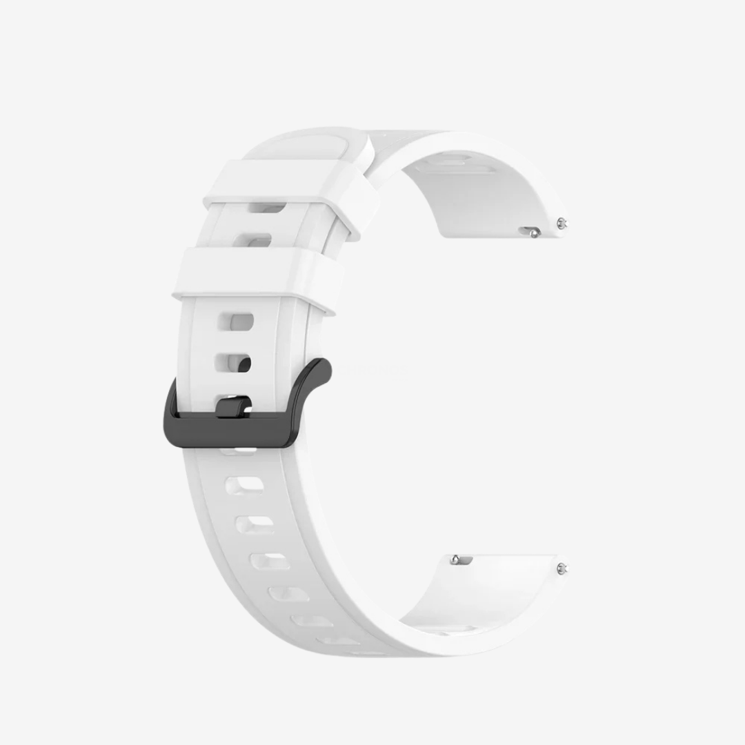 Coros Watch Band - Active Silicone - White - Watch Band