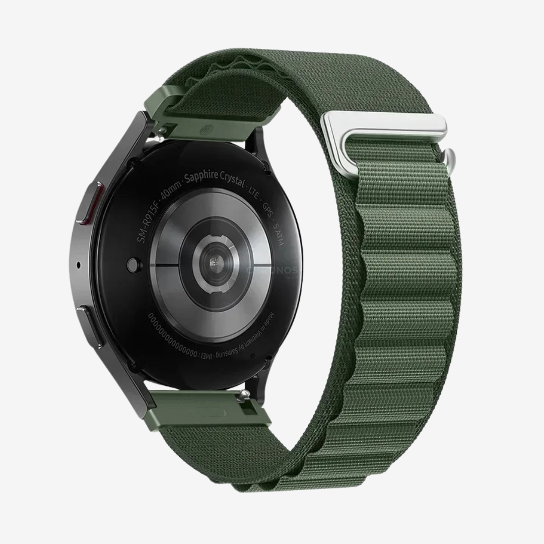 Coros Watch Band - Alpine Loop Nylon - Army Green - Watch Band