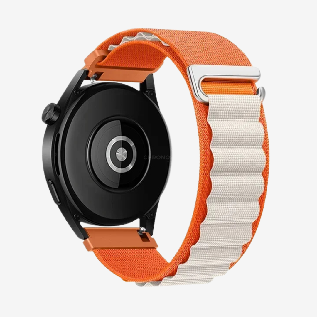 Coros Watch Band - Alpine Loop Nylon - Orange Starlight - Watch Band