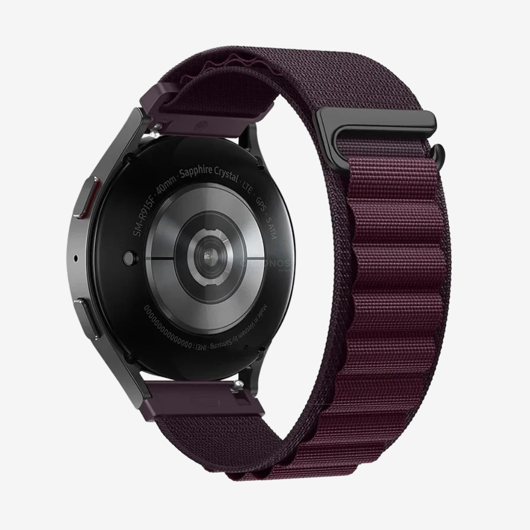 Coros Watch Band - Alpine Loop Nylon - Wine Red - Watch Band