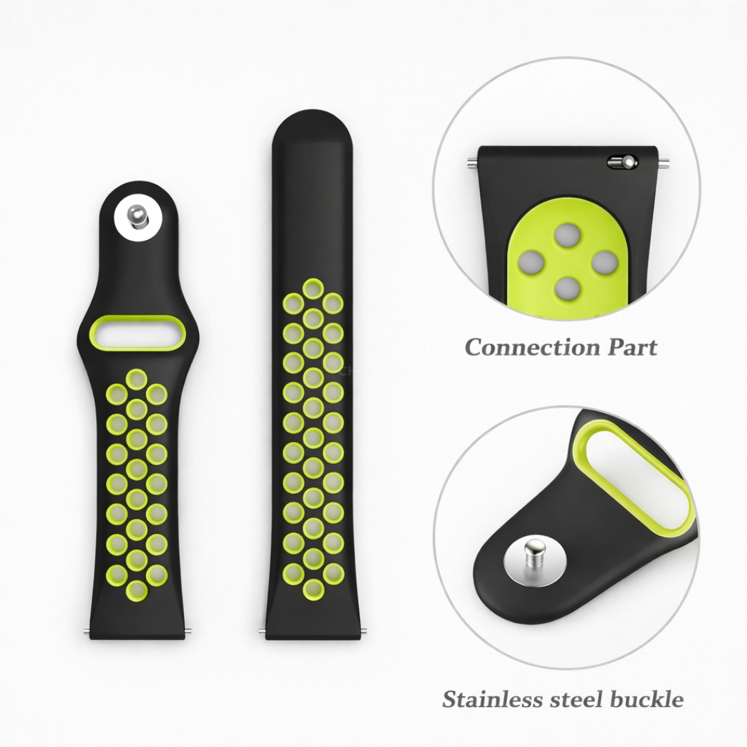 Coros Watch Band - Breathable Silicone - Watch Band