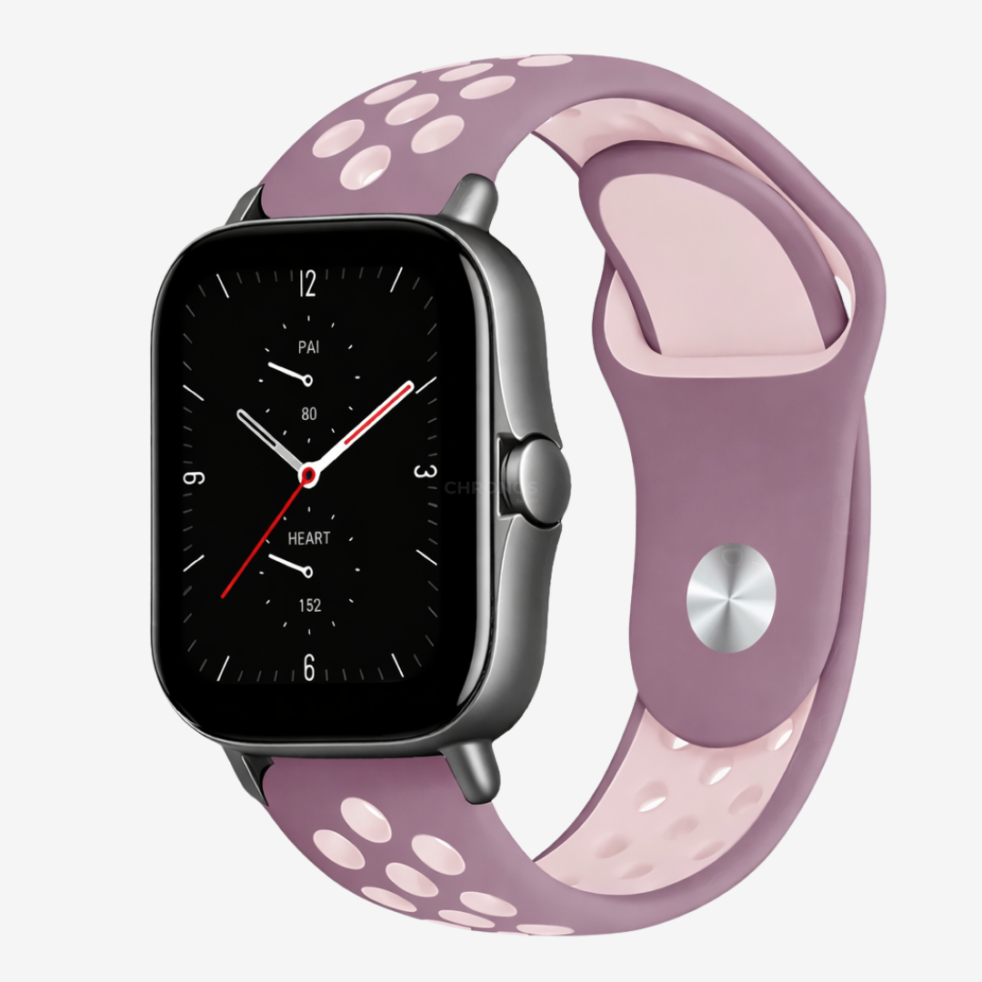 Coros Watch Band - Breathable Silicone - Purple Pink - Watch Band