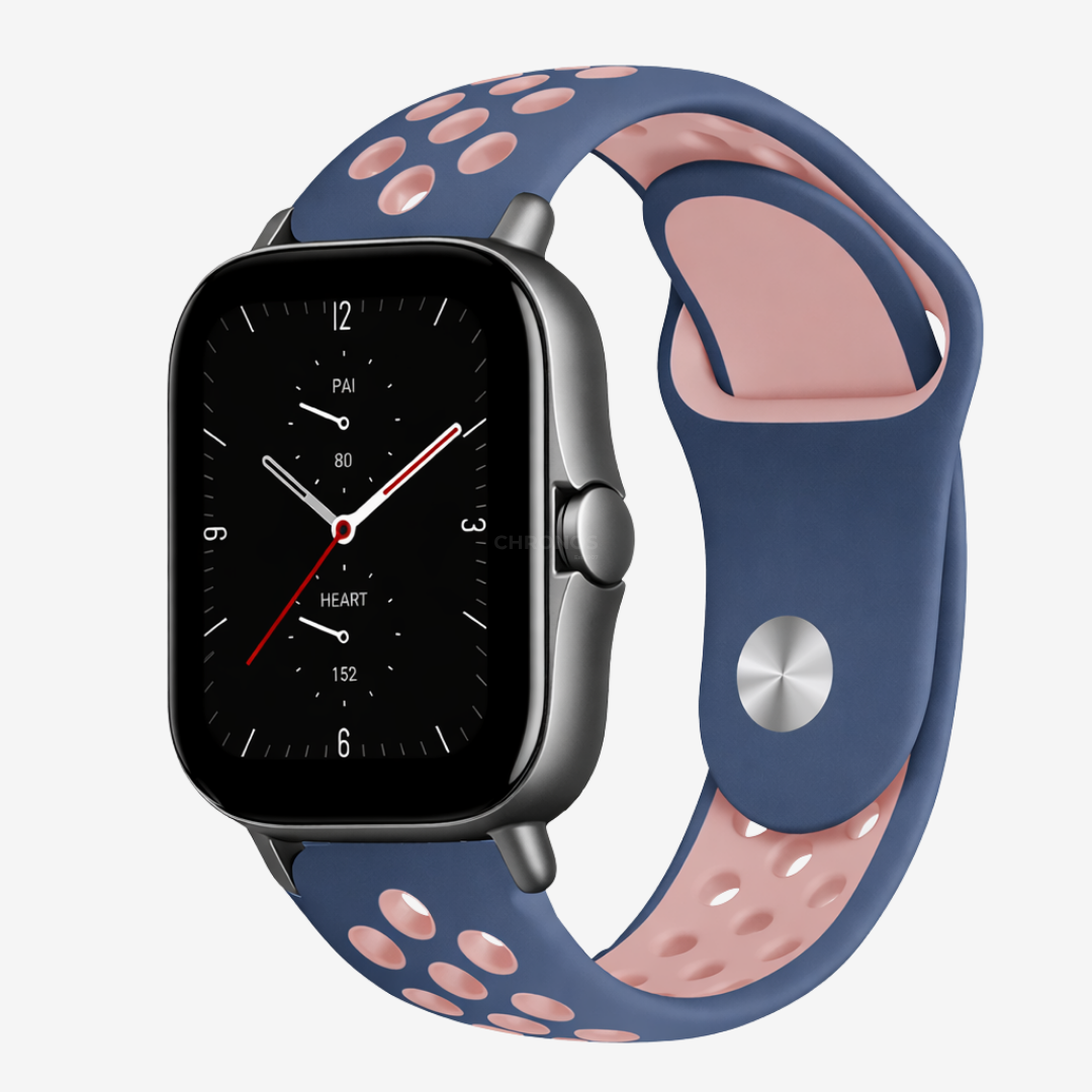 Coros Watch Band - Breathable Silicone - Sky Pink - Watch Band