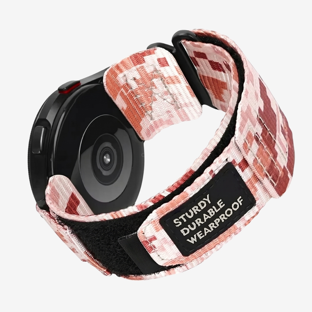 Coros Watch Band - Camouflage Nylon - Digital Camouflage - Watch Band