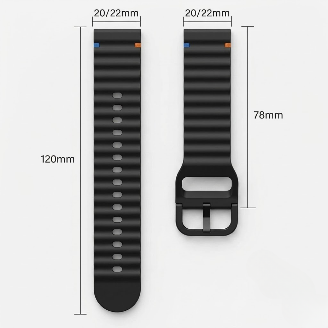Coros Watch Band - Classic Silicone - Watch Band