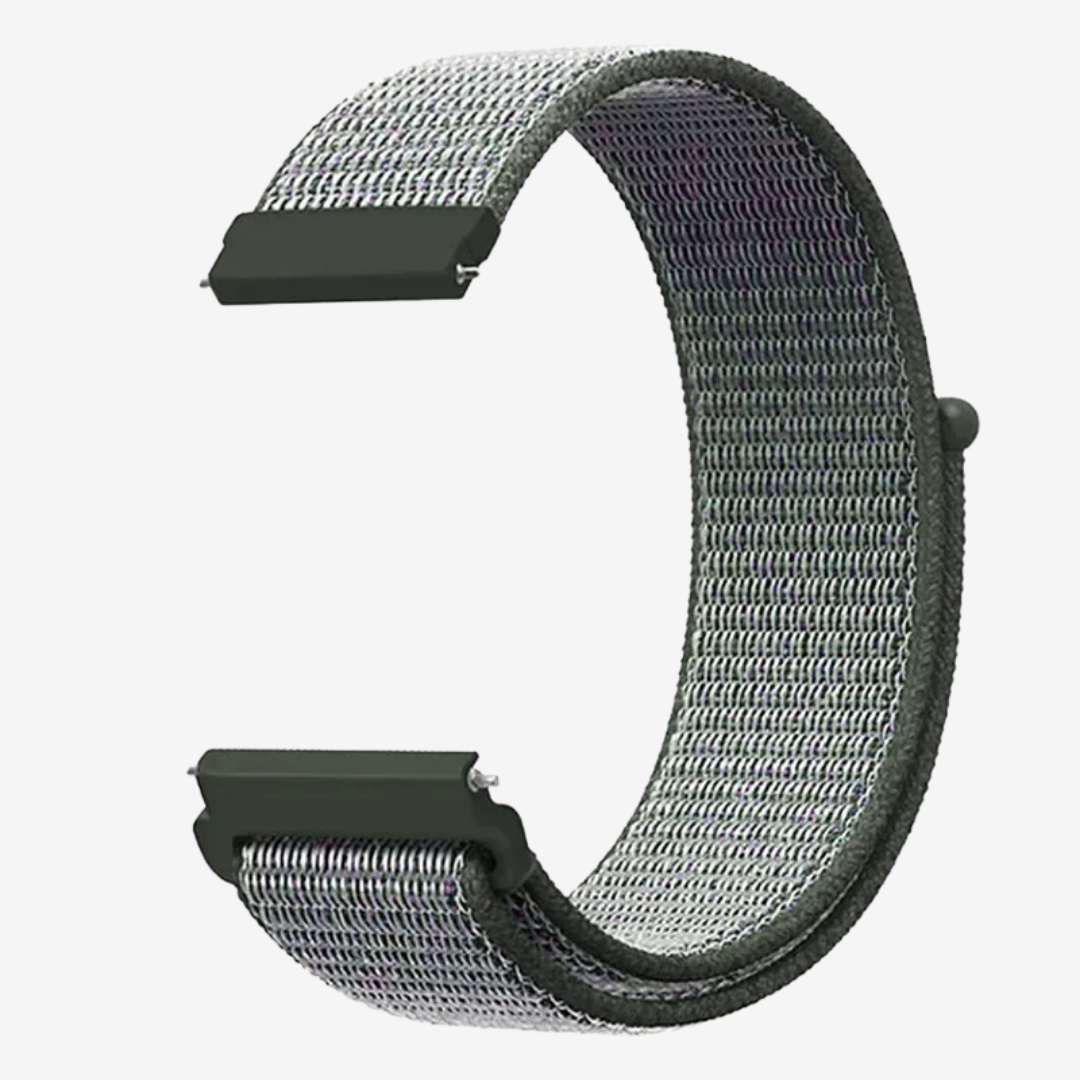 Coros Watch Band - Comfort Nylon Loop - Army Dark - Watch Band