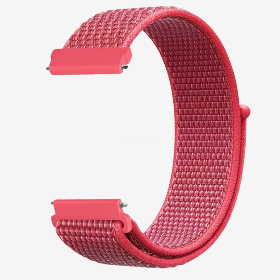 Coros Watch Band - Comfort Nylon Loop - Blush 1 - Watch Band