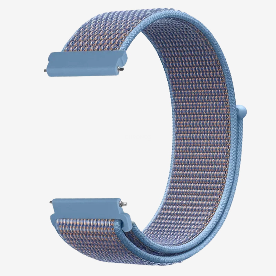 Coros Watch Band - Comfort Nylon Loop - Lilac - Watch Band