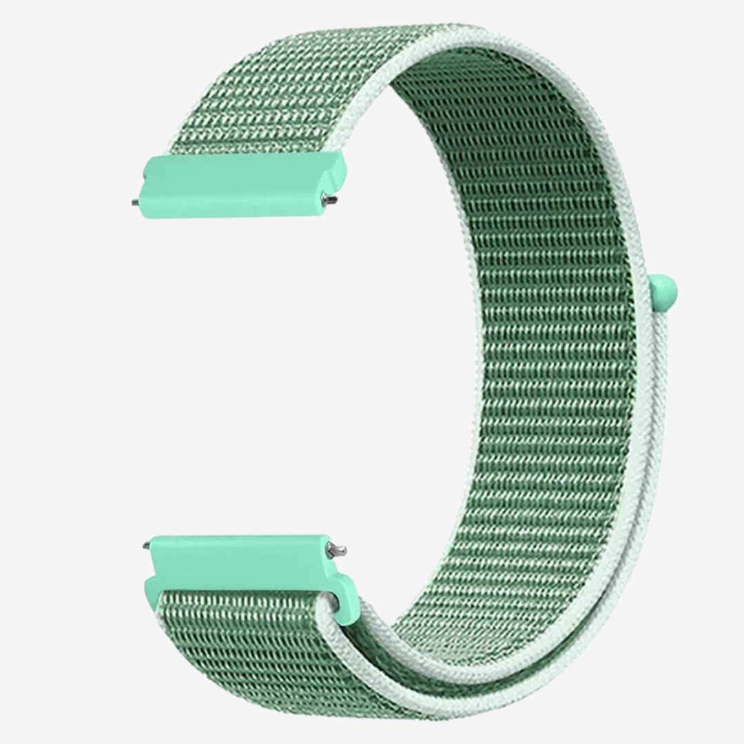 Coros Watch Band - Comfort Nylon Loop - Mint 1 - Watch Band