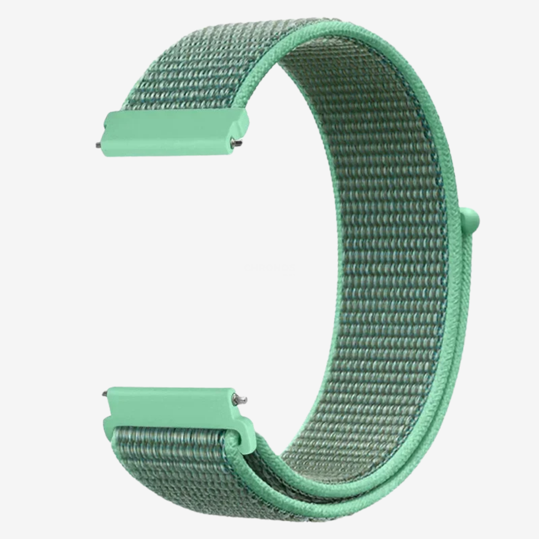 Coros Watch Band - Comfort Nylon Loop - Mint 2 - Watch Band