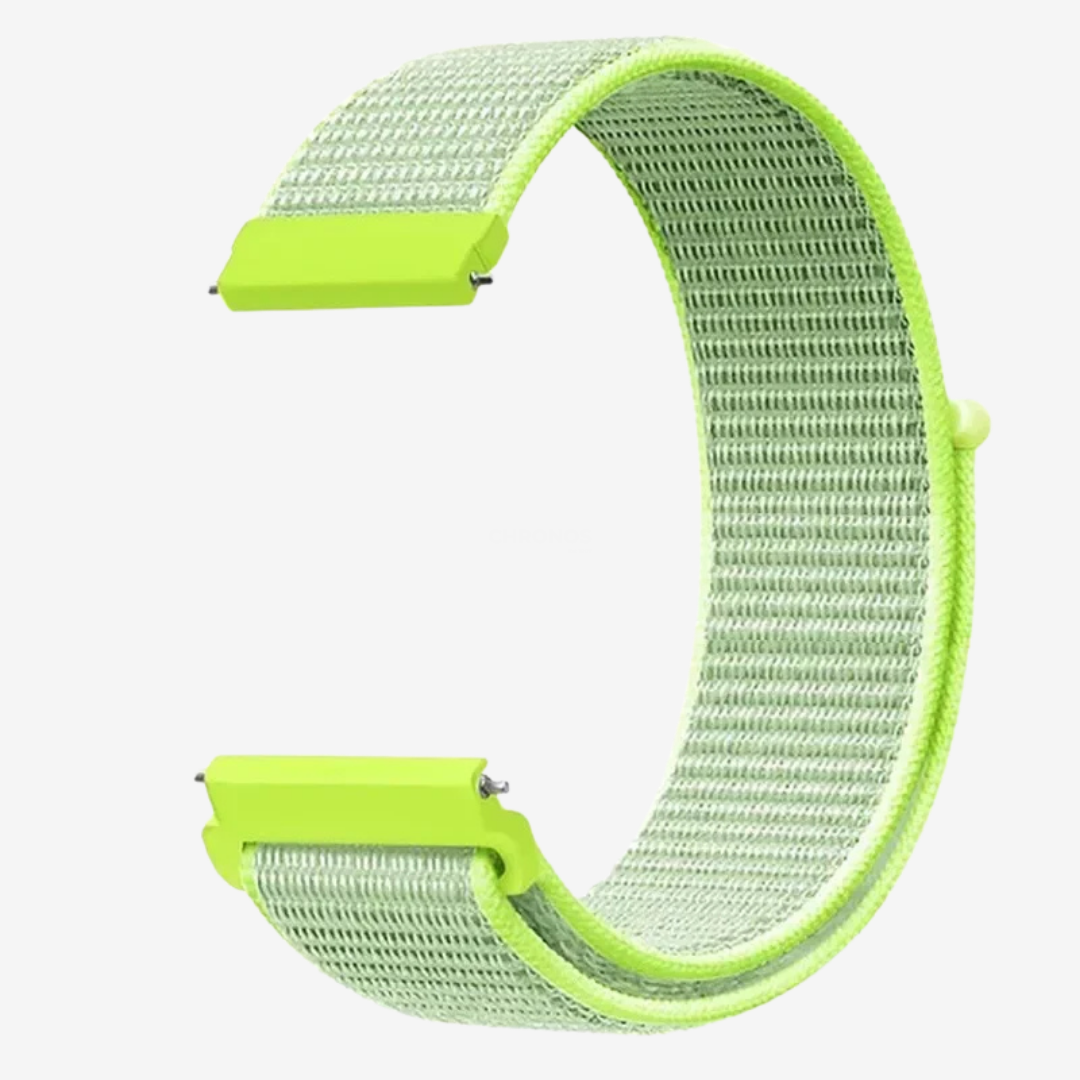 Coros Watch Band - Comfort Nylon Loop - Neon - Watch Band