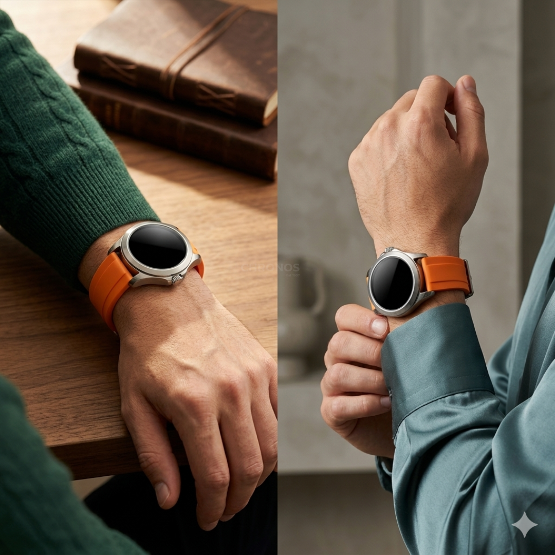 Coros Watch Band - Curved Silicone Sport - Watch Band