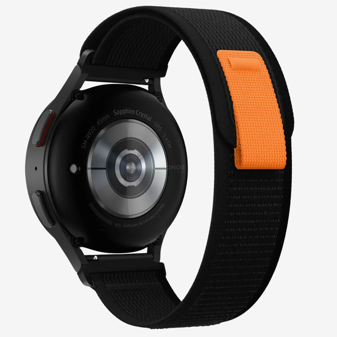 Coros Watch Band - Durable Nylon Loop - Black - Watch Band