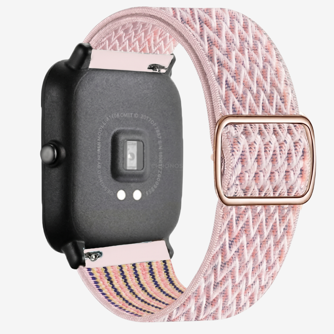 Coros Watch Band - Elastic Nylon - Cream Powder Sand - Watch Band