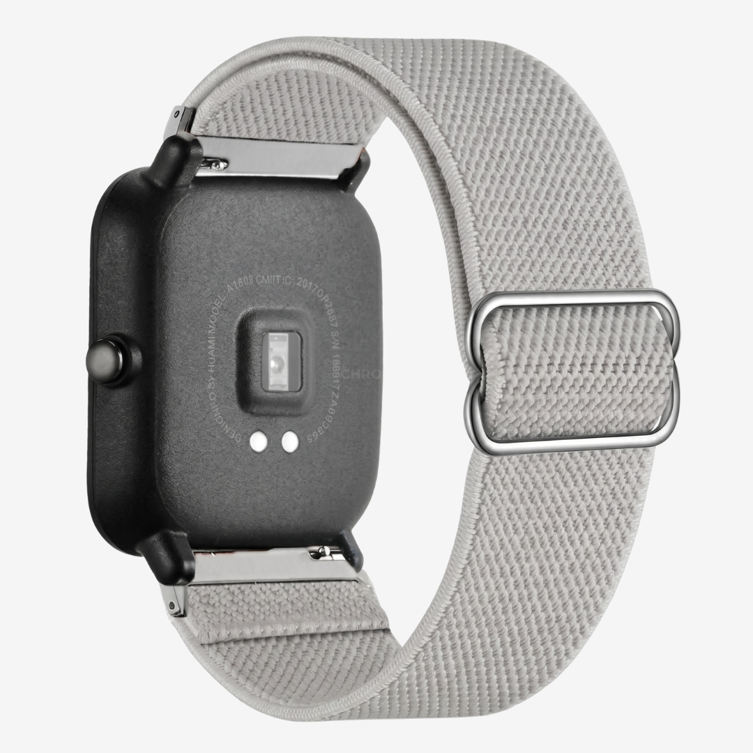 Coros Watch Band - Elastic Nylon - Grey - Watch Band