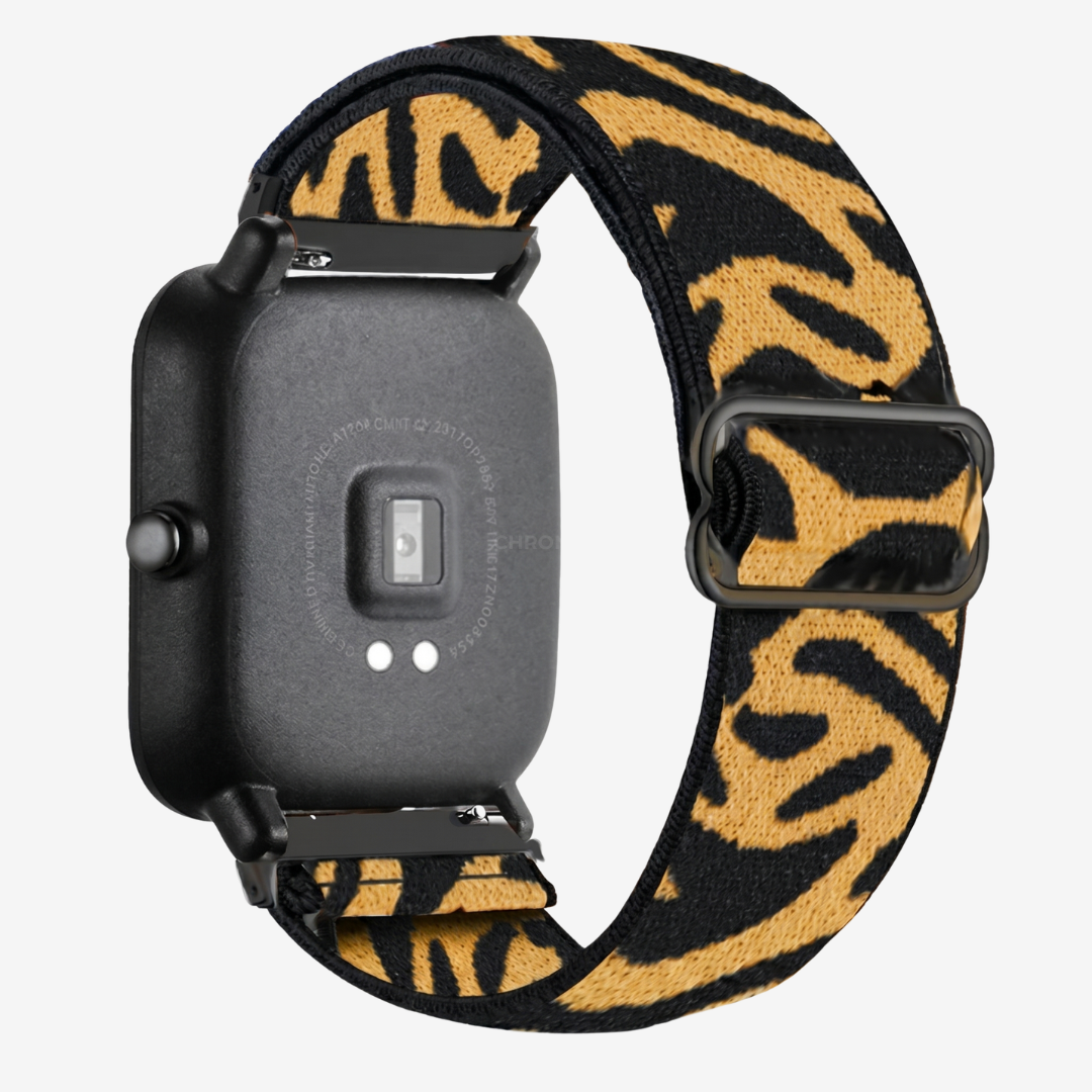 Coros Watch Band - Elastic Nylon - Zebra Yellow - Watch Band