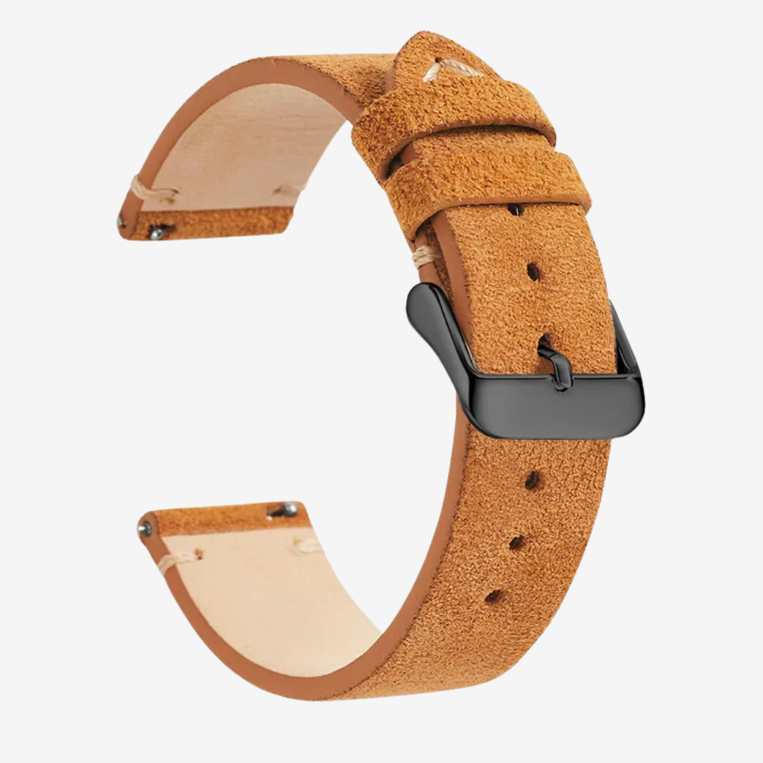 Coros Watch Band - Genuine Leather - Brown 2 - Watch Band