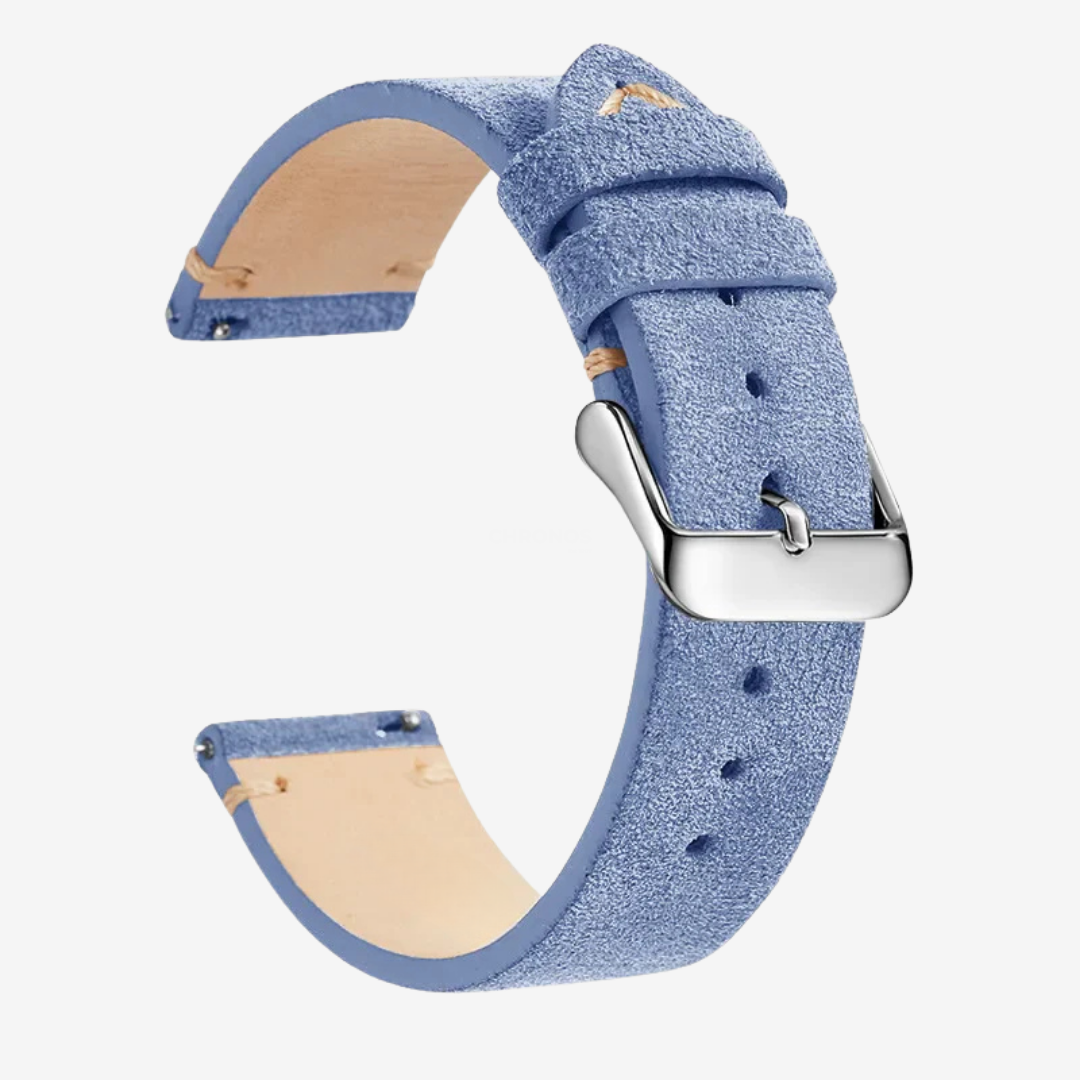 Coros Watch Band - Genuine Leather - Ink Blue 1 - Watch Band