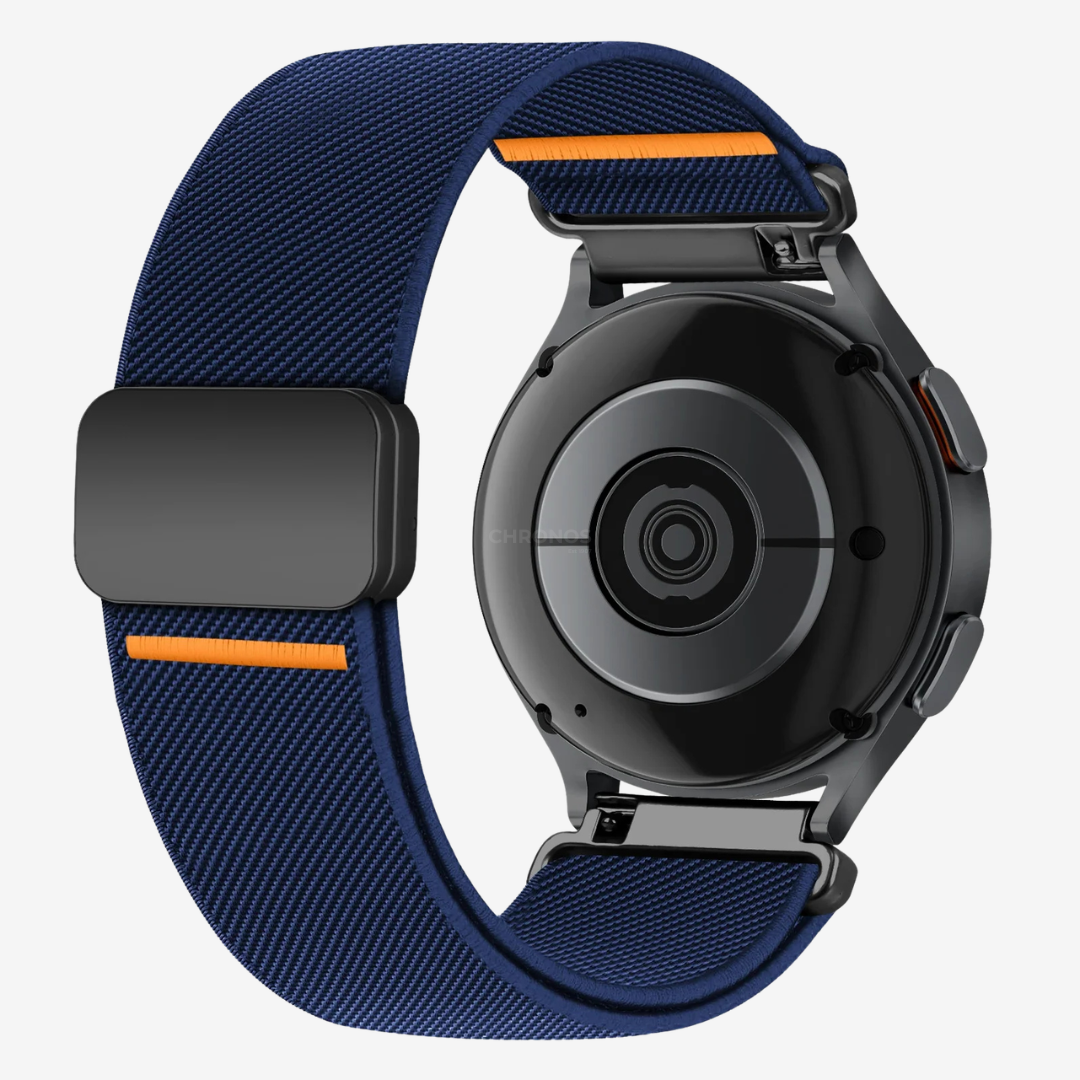 Coros Watch Band - Magnetic Nylon - Midnight Blue - Watch Band