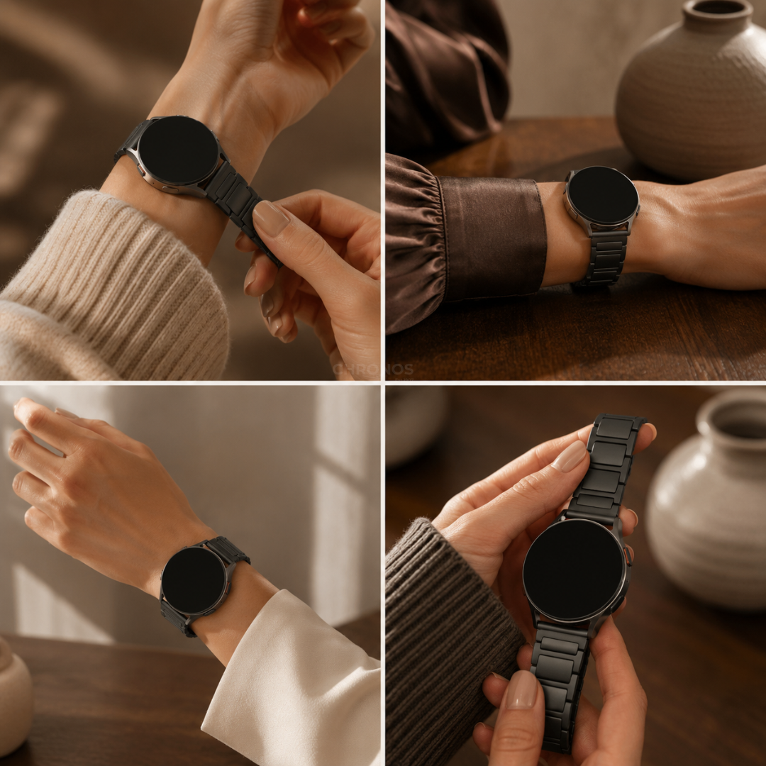 Coros Watch Band - Magnetic Silicone - Watch Band