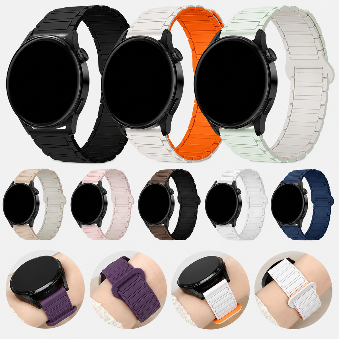 Coros Watch Band - Magnetic Silicone - Watch Band