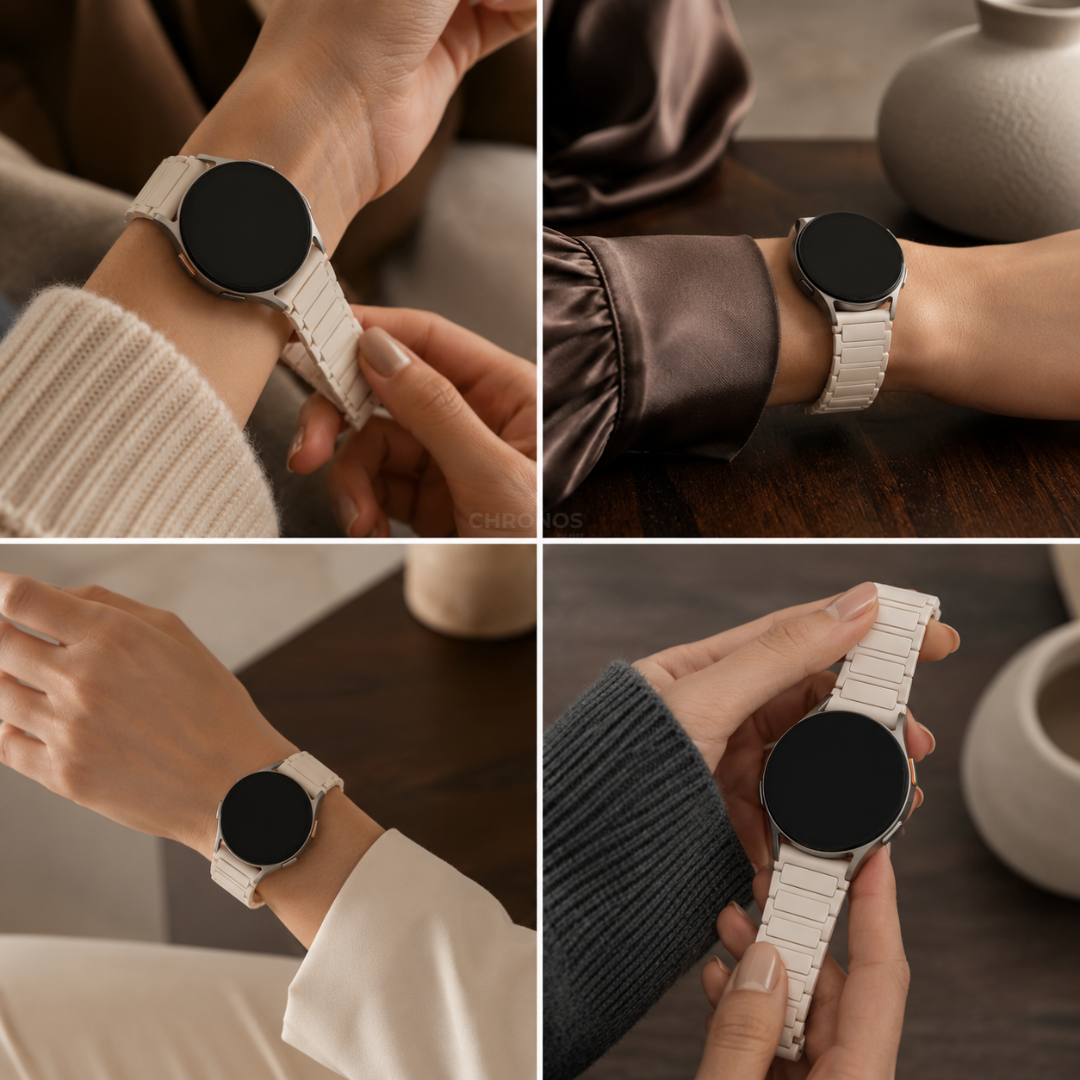 Coros Watch Band - Magnetic Silicone - Watch Band
