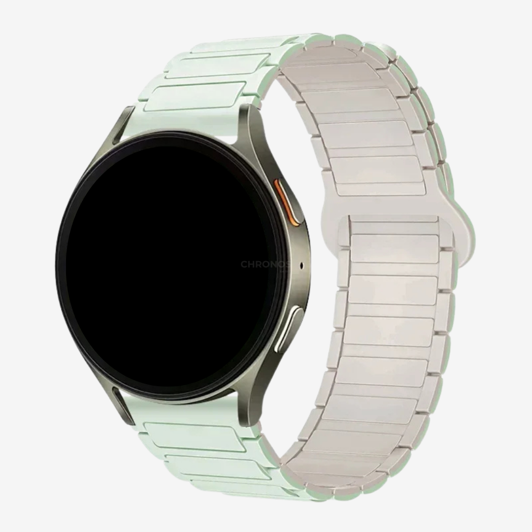 Coros Watch Band - Magnetic Silicone - Mint Starlight - Watch Band
