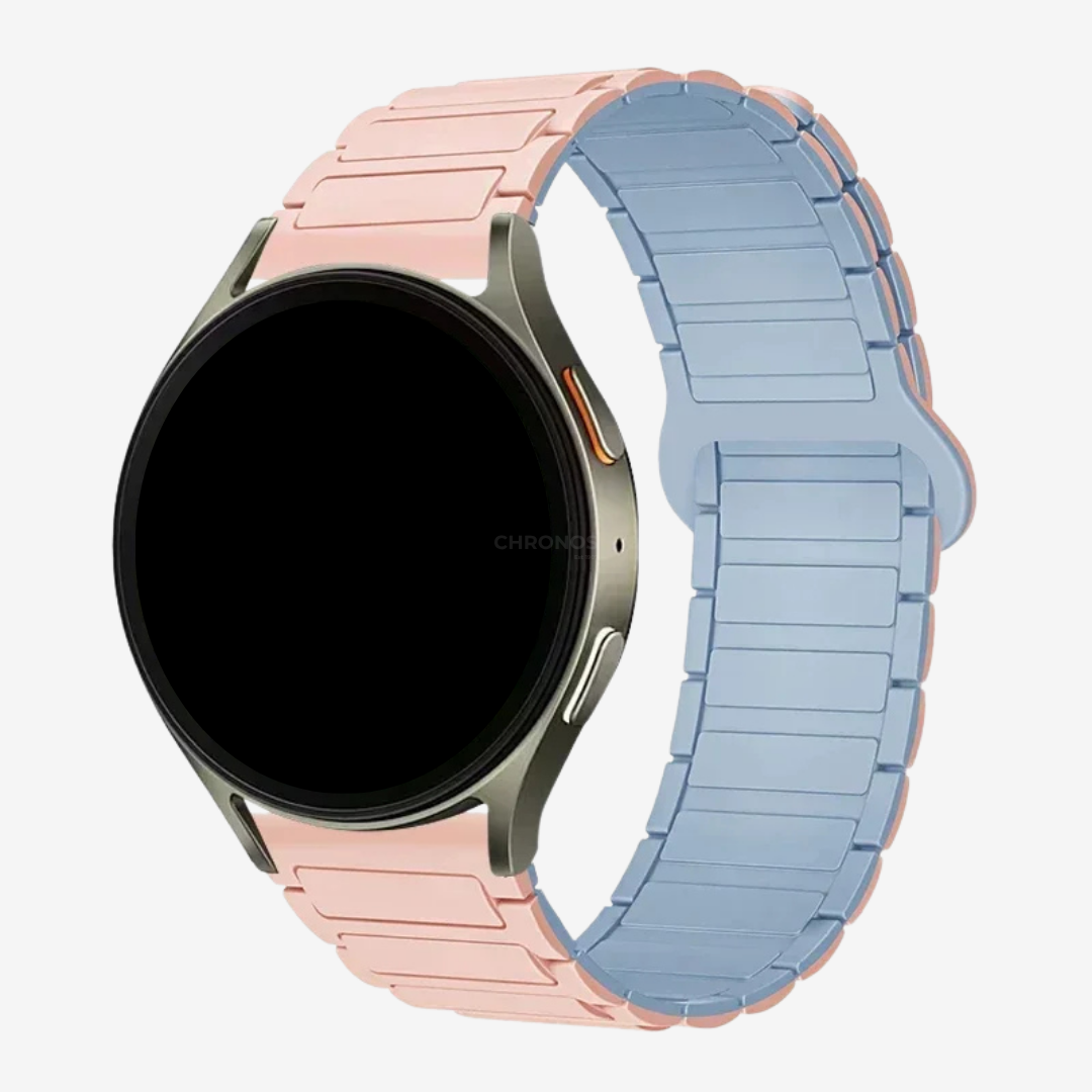 Coros Watch Band - Magnetic Silicone - Pink Sky - Watch Band