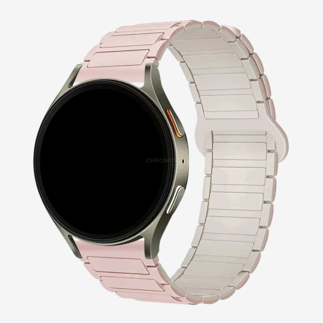 Coros Watch Band - Magnetic Silicone - Pink Starlight - Watch Band