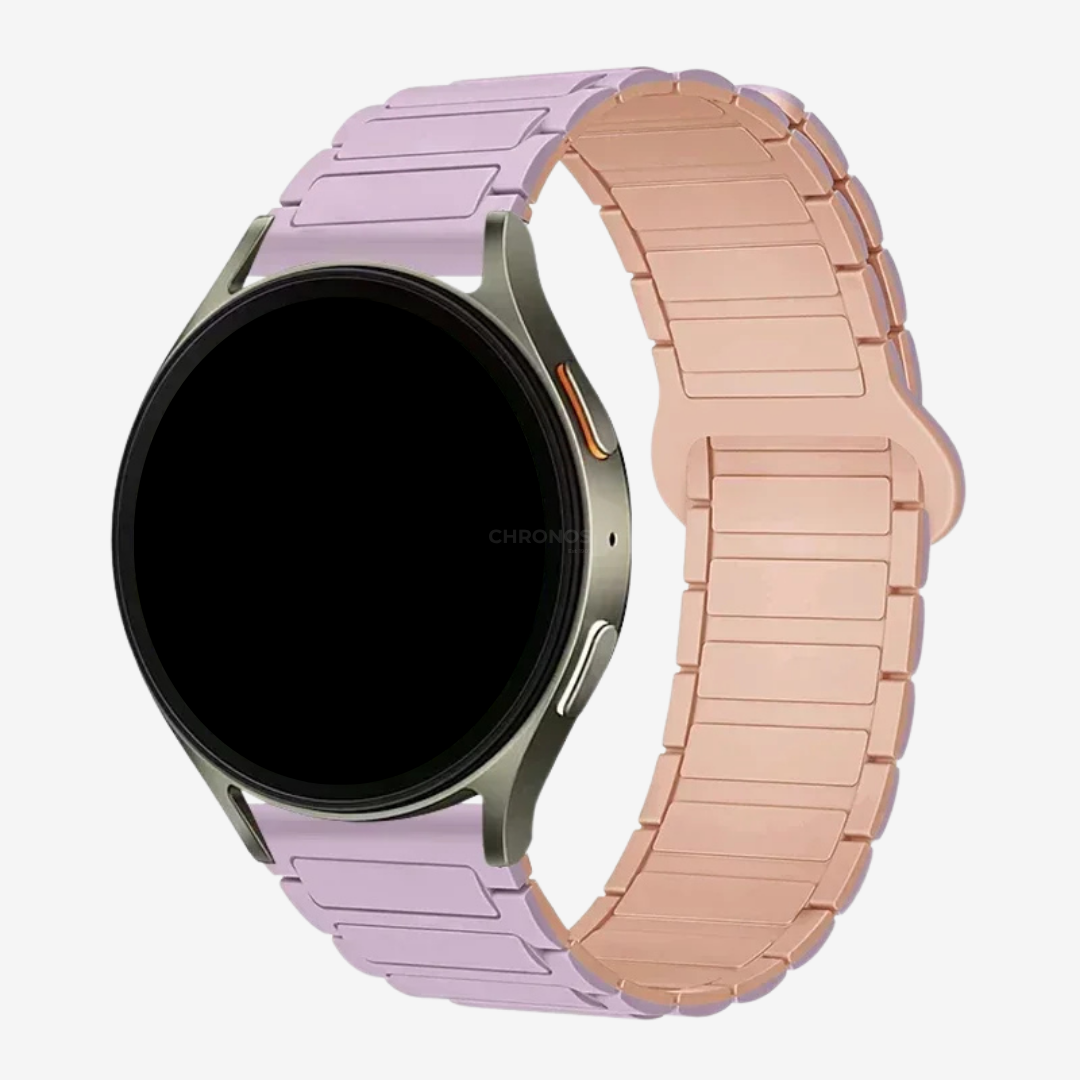 Coros Watch Band - Magnetic Silicone - Purple Blush - Watch Band