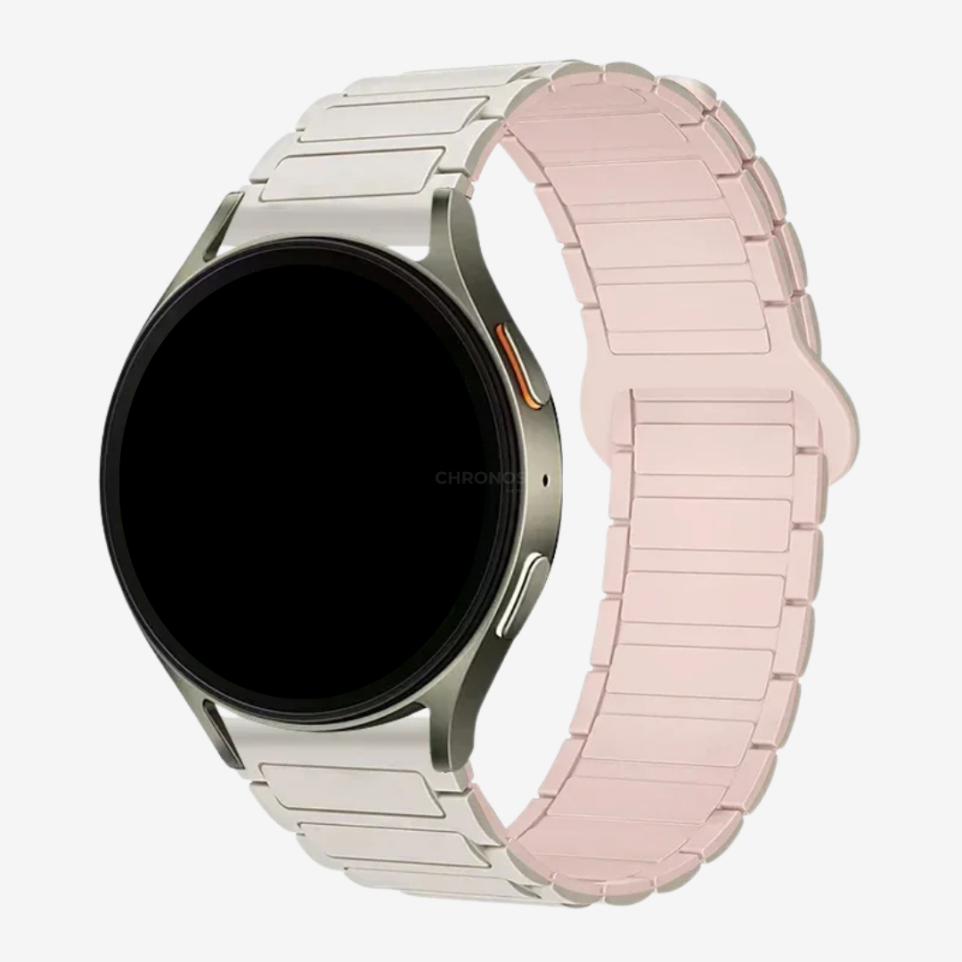 Coros Watch Band - Magnetic Silicone - Starlight Pink - Watch Band