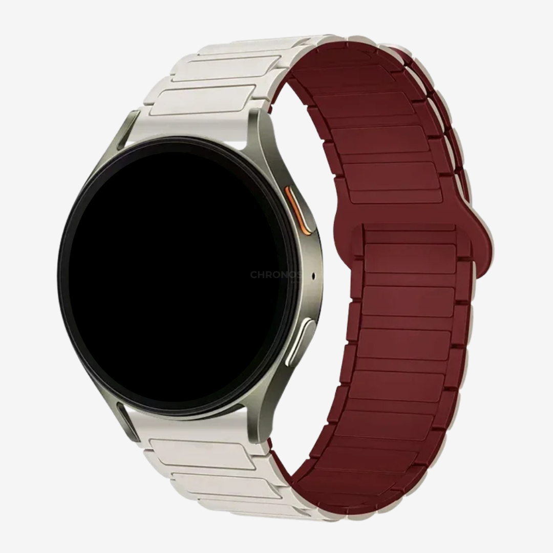 Coros Watch Band - Magnetic Silicone - Starlight Wine - Watch Band
