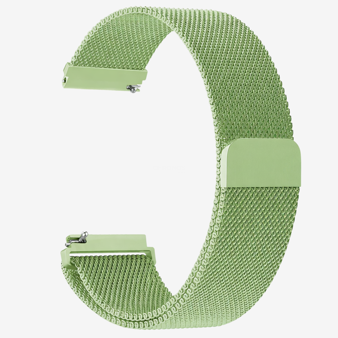Coros Watch Band - Milanese Loop - Pastel Green - Watch Band