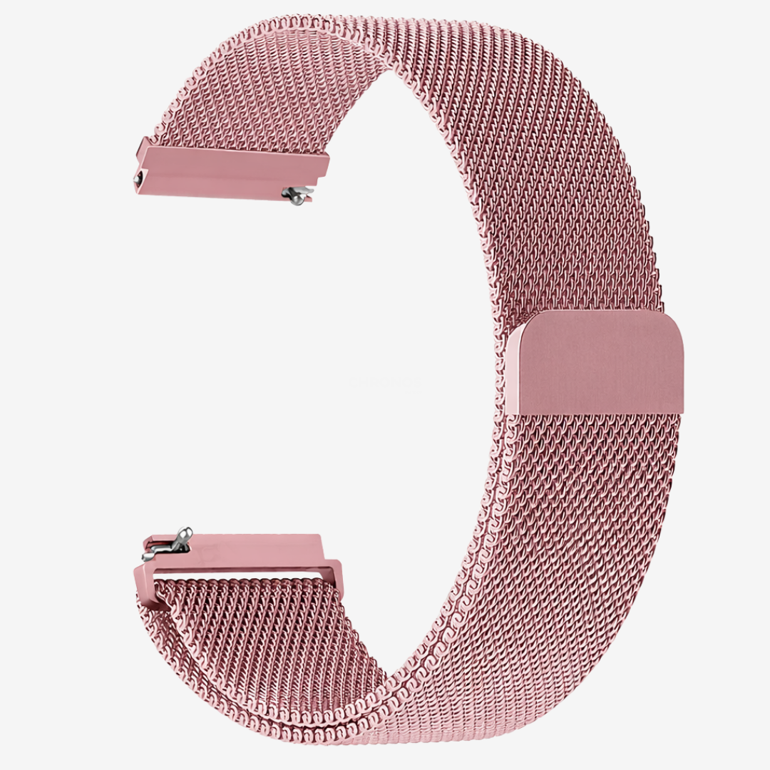 Coros Watch Band - Milanese Loop - Pink - Watch Band