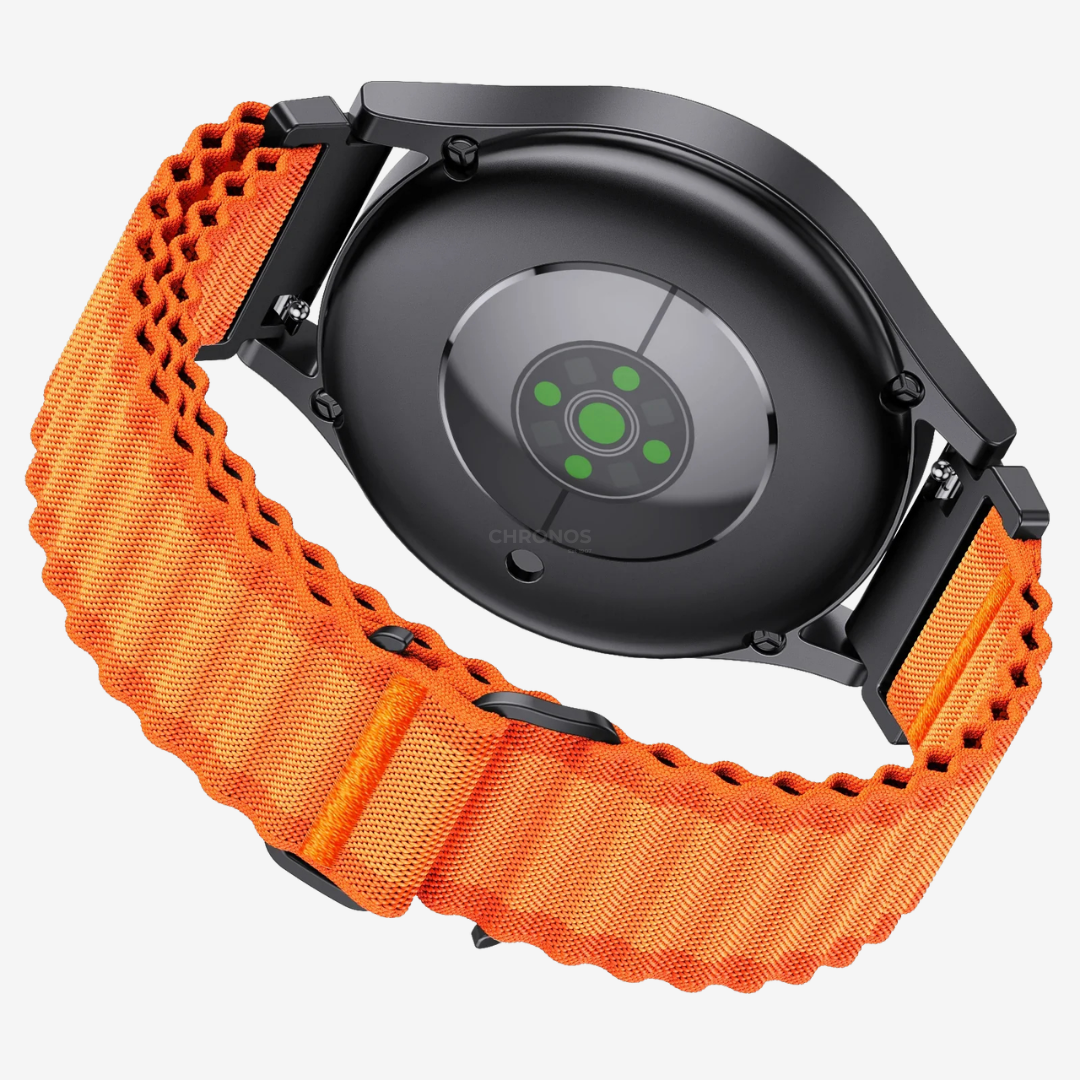 Coros Watch Band - Nylon - Orange - Watch Band