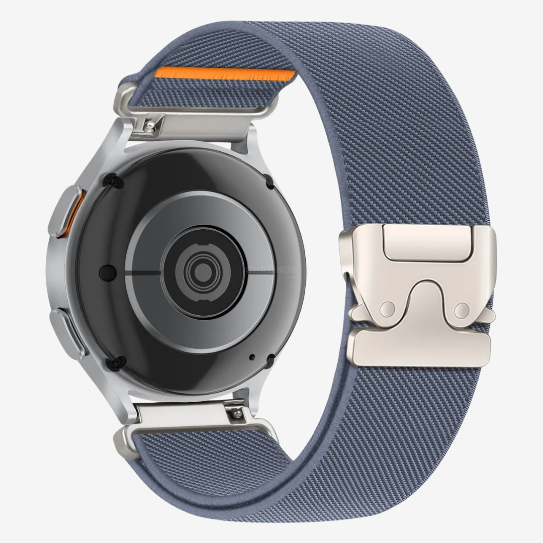 Coros Watch Band - Parachute Nylon - Blue Gray - Watch Band