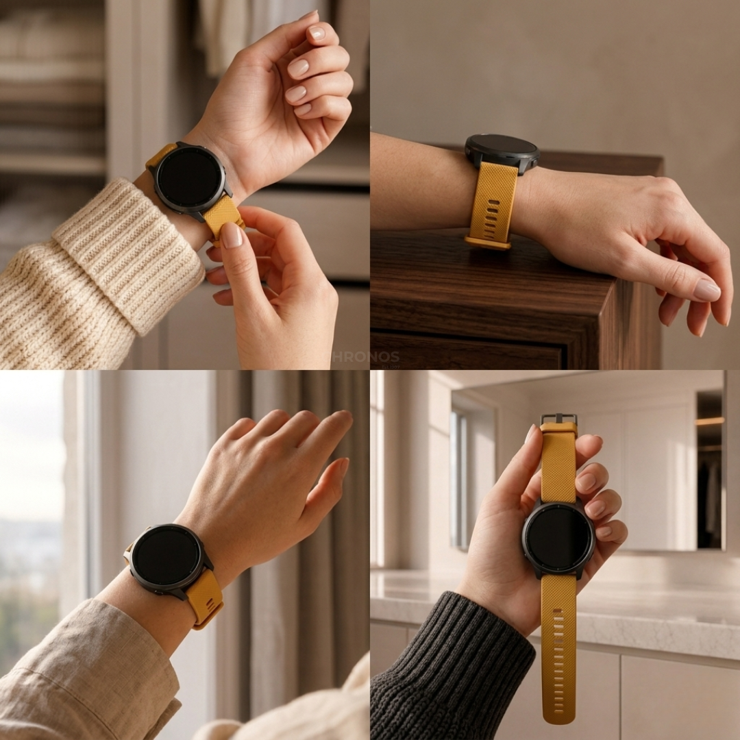 Coros Watch Band - Quick Release Silicone - Watch Band