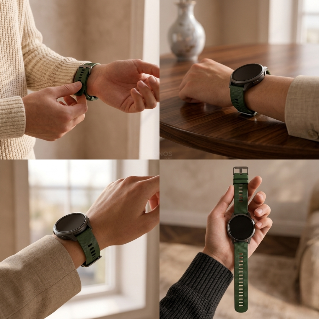 Coros Watch Band - Quick Release Silicone - Watch Band