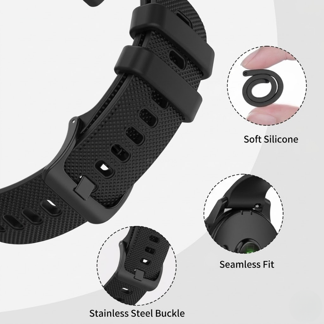 Coros Watch Band - Quick Release Silicone - Watch Band