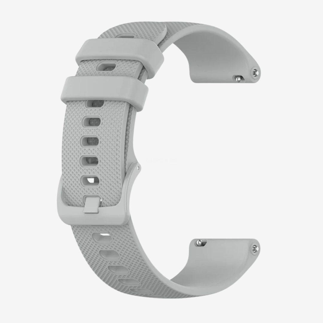 Coros Watch Band - Quick Release Silicone - Grey - Watch Band