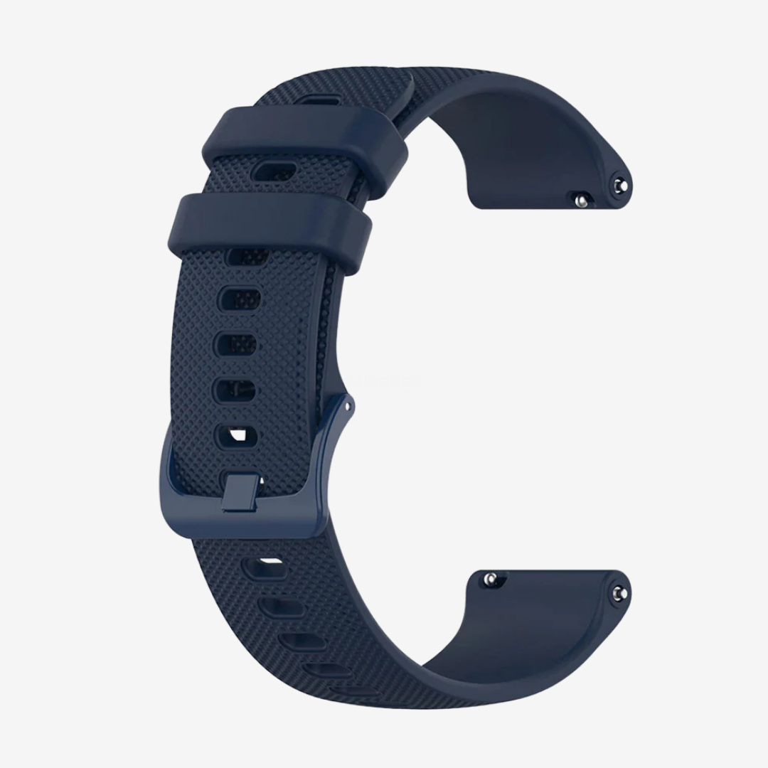 Coros Watch Band - Quick Release Silicone - Navy Blue - Watch Band