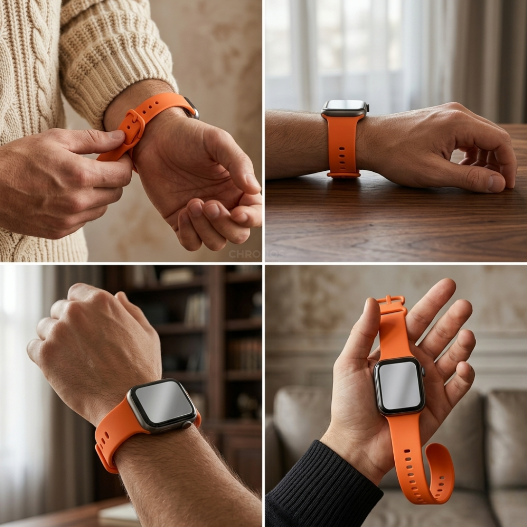 Coros Watch Band - Replacement Silicone - Watch Band