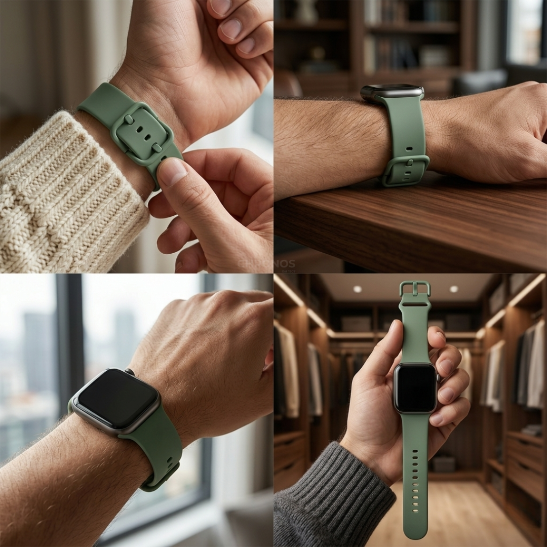 Coros Watch Band - Replacement Silicone - Watch Band